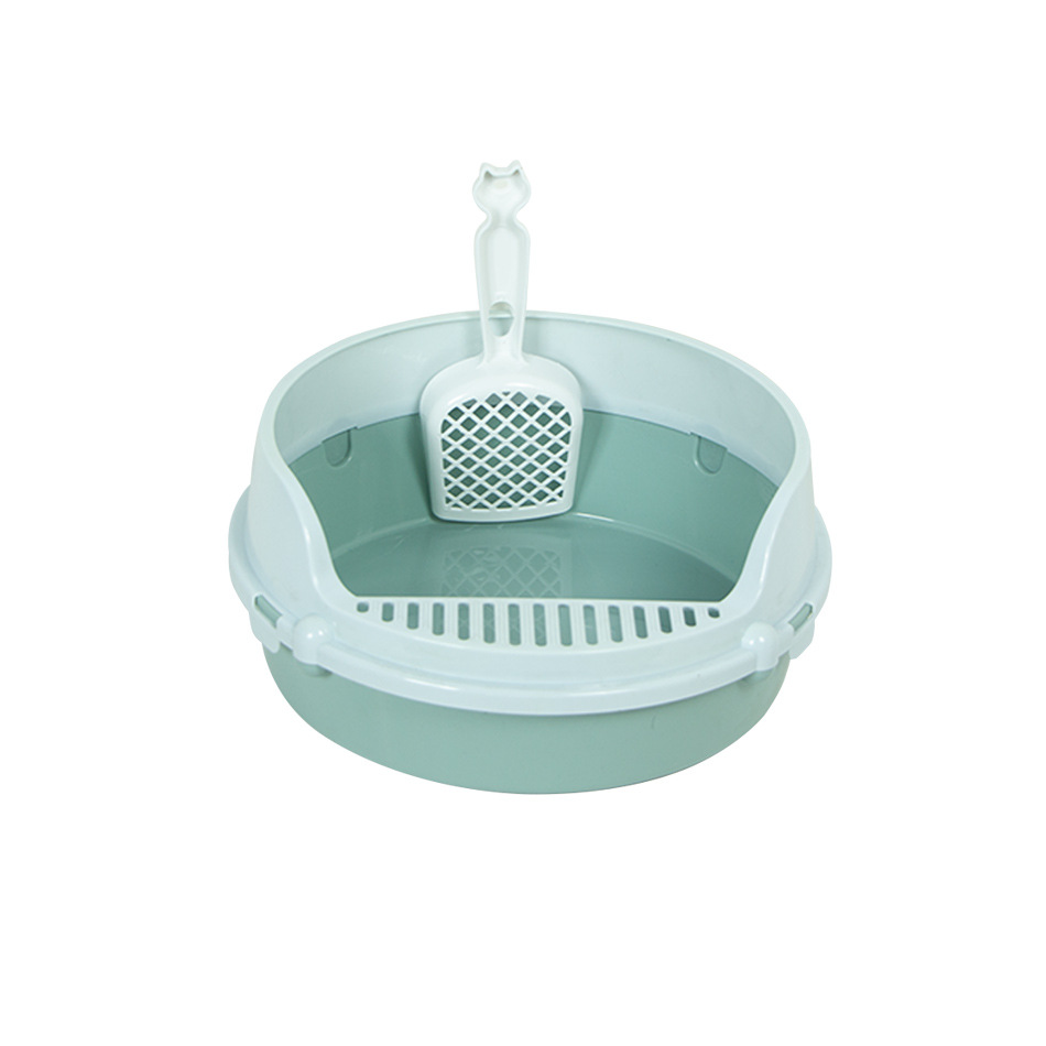 Large Dome Cat Litter Box with Wide Front Opening, Covered Kitty Toilet with Removable Scoop