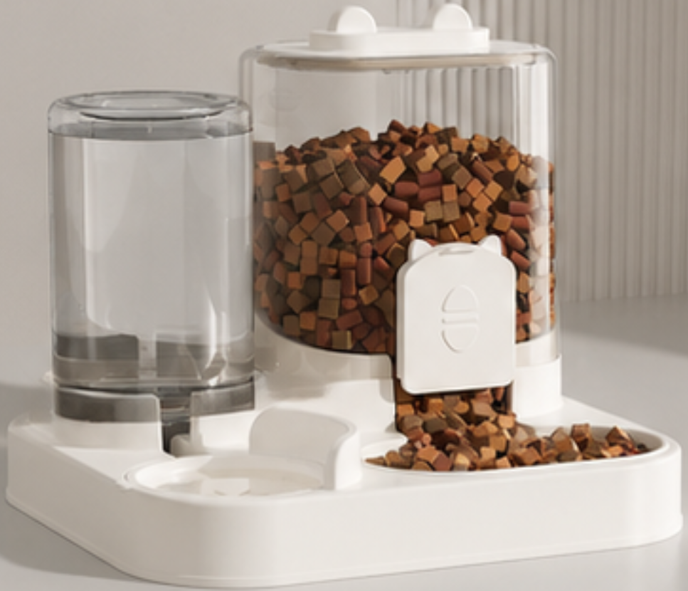 Pet feeding and watering system